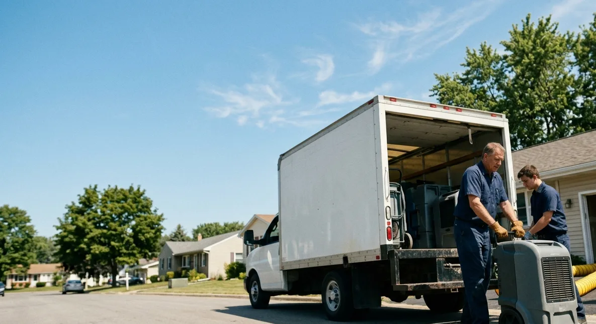 Water Damage Cleanup in Sugar Grove, OH near me